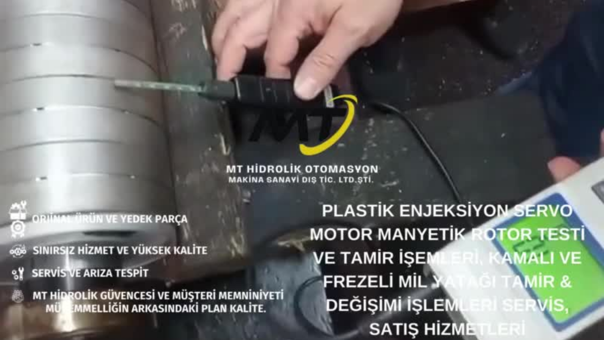 PLASTIC INJECTION SERVO MOTOR MAGNETIC ROTOR TEST - 2