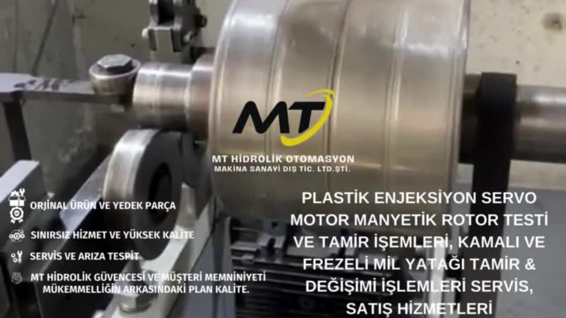 PLASTIC INJECTION SERVO MOTOR MAGNETIC ROTOR CENTERING BALANCE TETSI
