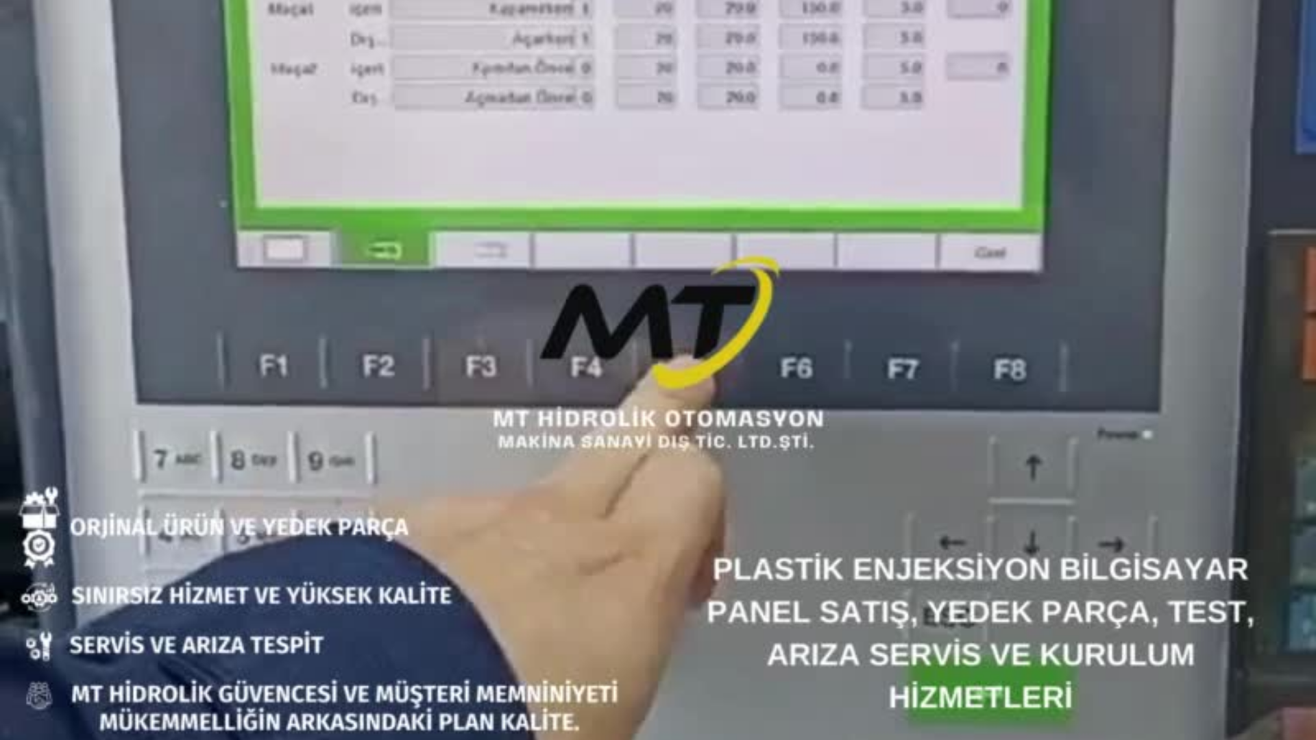 PLASTIC INJECTION COMPUTER PANEL SALES, SPARE PARTS, REPAIR AND SERVICE SERVICES