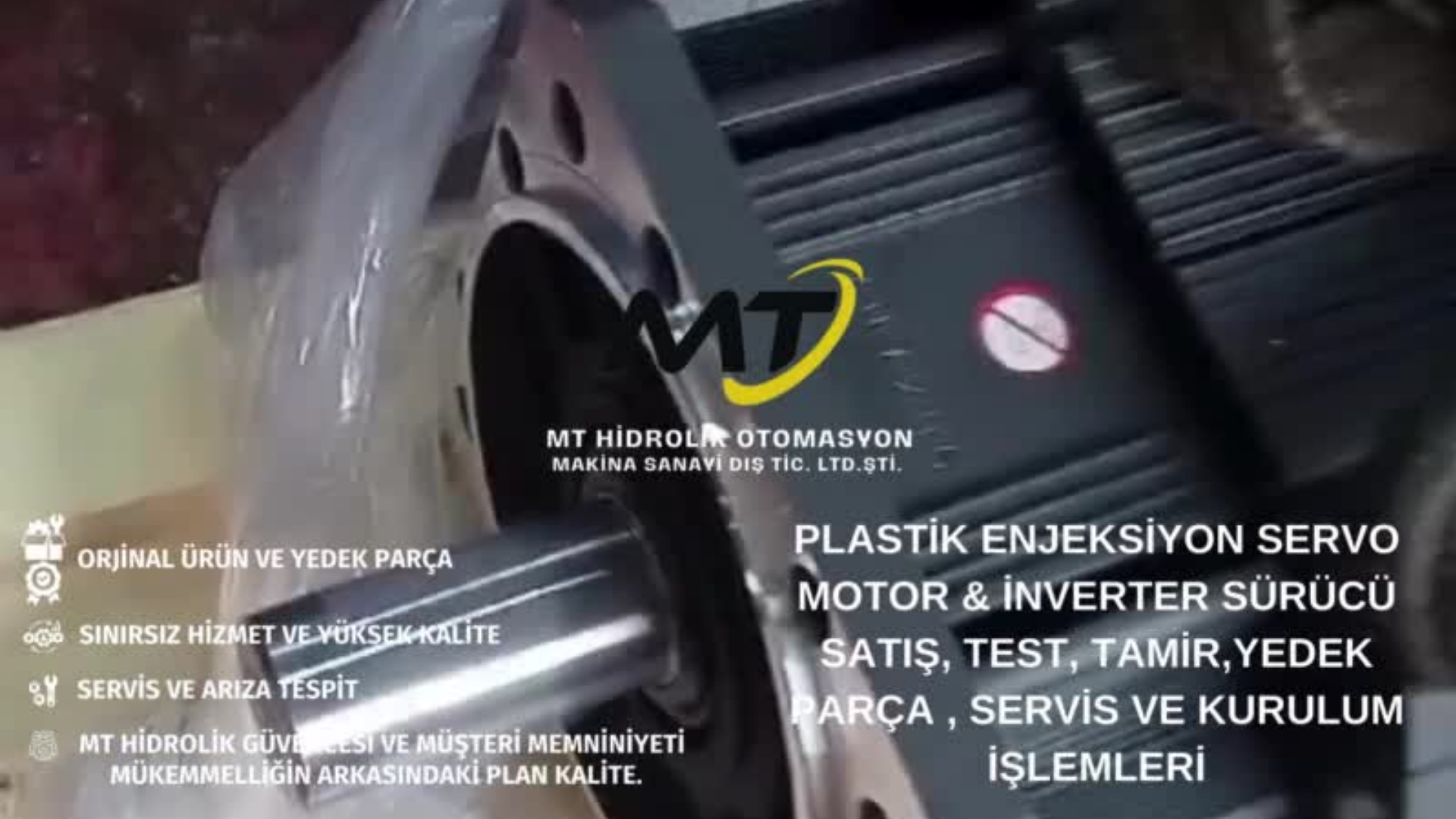 PLASTIC INJECTION SERVO MOTOR AND INVERTER TESTING, REPAIR OPERATIONS