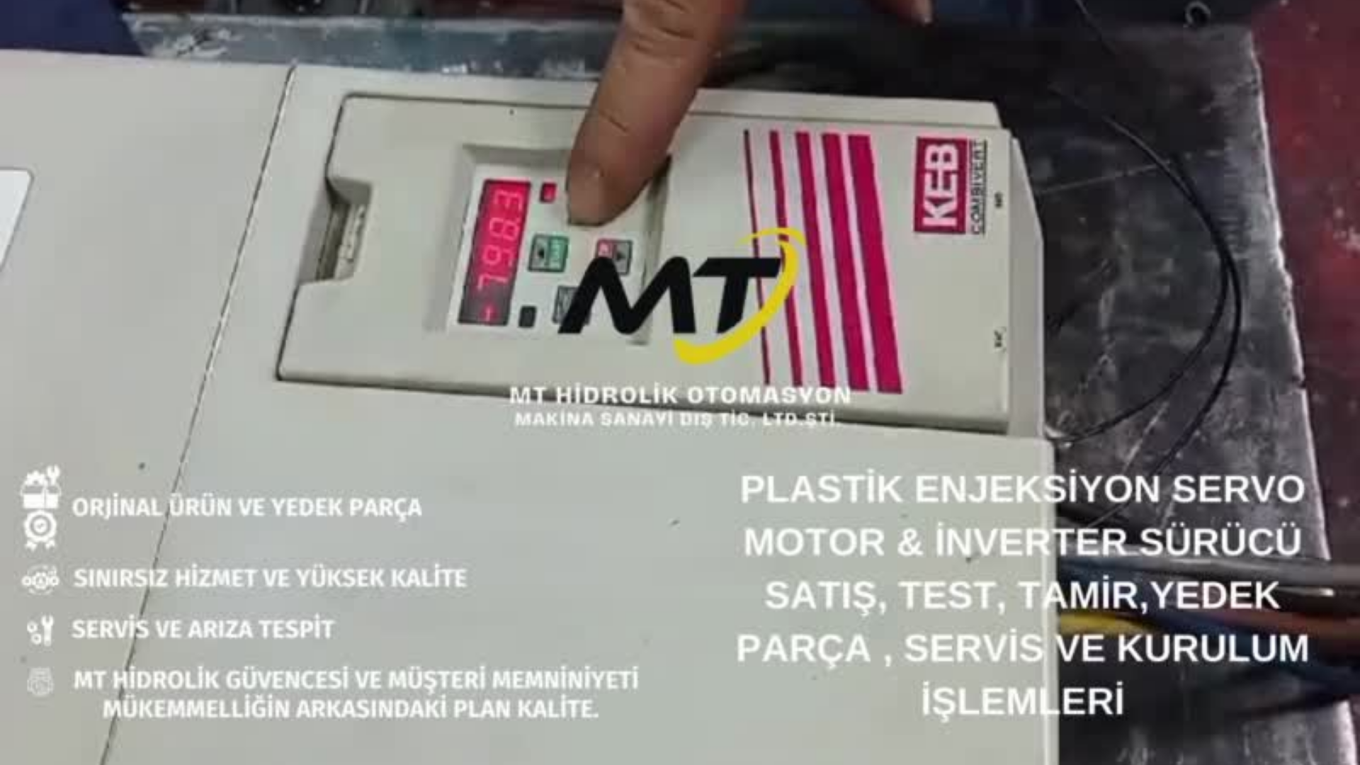 PLASTIC INJECTION SERVO SYSTEM HYDRAULIC TEST OPERATIONS
