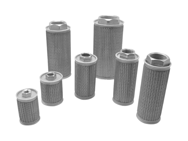 25 LT - 1400 LT EMS SERIES SUCTION FILTERS AND FILTER SPARES SPECIAL FOR PLASTIC INJECTION MACHINES