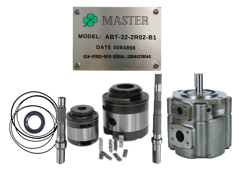 MASTER ABT - 1 - 2 - 3 SERİSİ SERVO SİSTEM YAYLI PALETLİ POMPA TAMİR TAKIMLARI