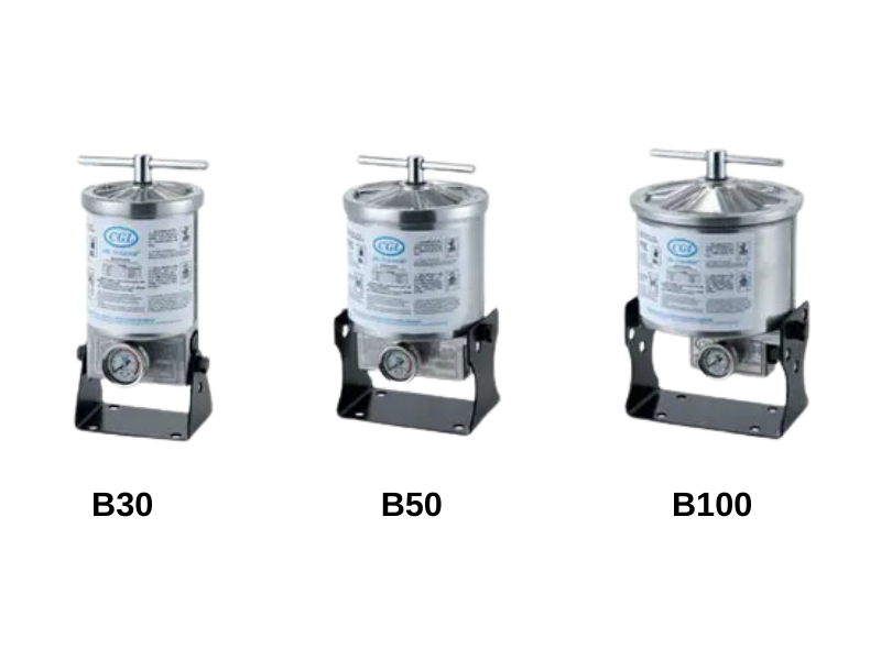 BU-32 / BU-50 / BU-100 PAPER FILTER CHAMBERS SET SPECIAL FOR PLASTIC INJECTION MACHINE