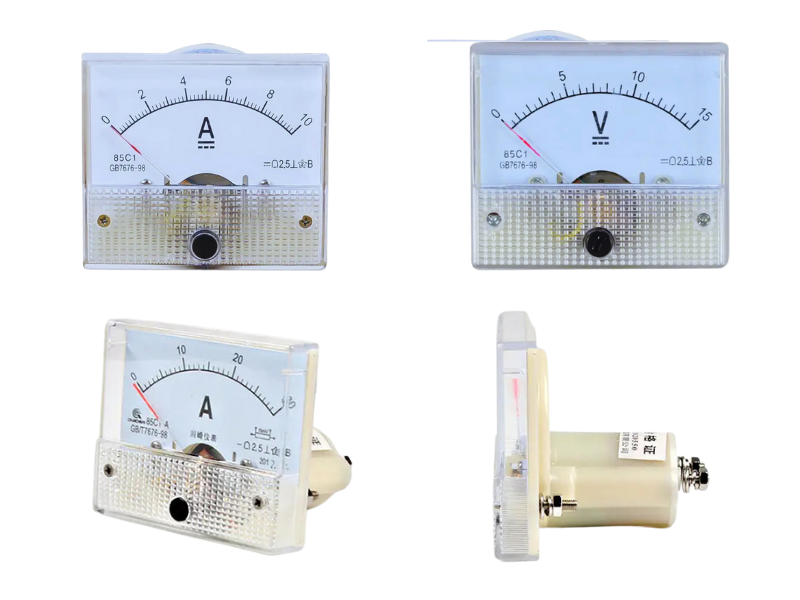 PLASTIC INJECTION MACHINE AMMETER DISPLAY