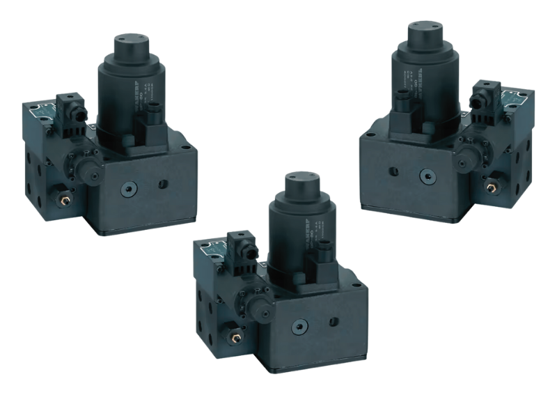 PLASTIC INJECTION EFBG-03-06-10 SERIES ELECTRIC PROPORTIONAL SPEED AND PRESSURE PQ VALVE TYPES