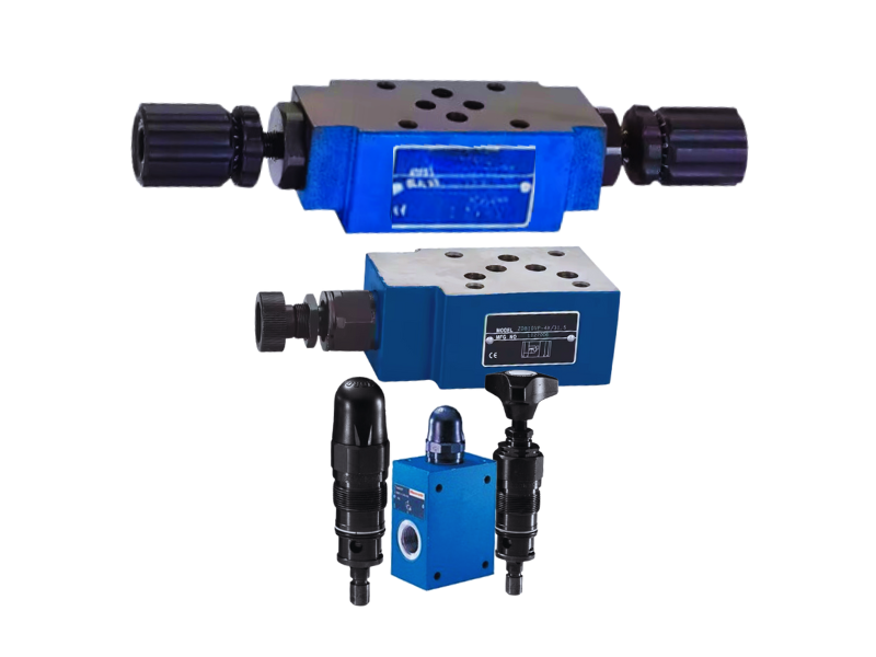 PLASTIC INJECTION NG6,NG10 HYDRAULIC MODULAR PRESSURE REGULATION VALVE TYPES