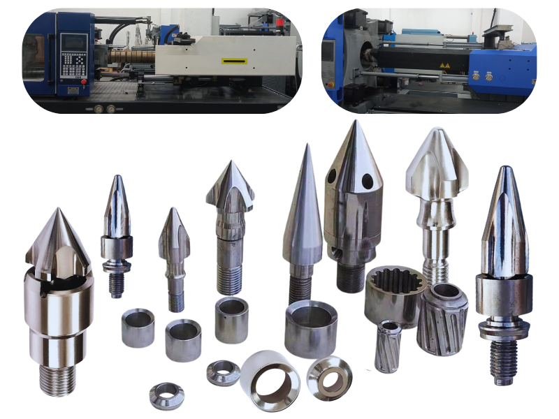 PLASTIC INJECTION HAITIAN VARIOUS MACHINES 110 TONS & 1000 TONS ROCKET SETS