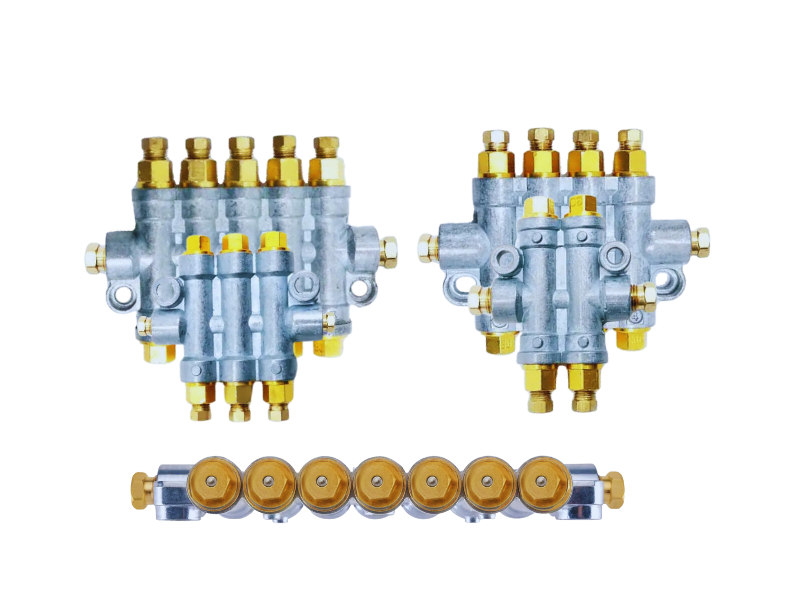 DT SERIES PISTON, DOSING AND PIN LIQUID OIL DOSING DISTRIBUTOR MODELS